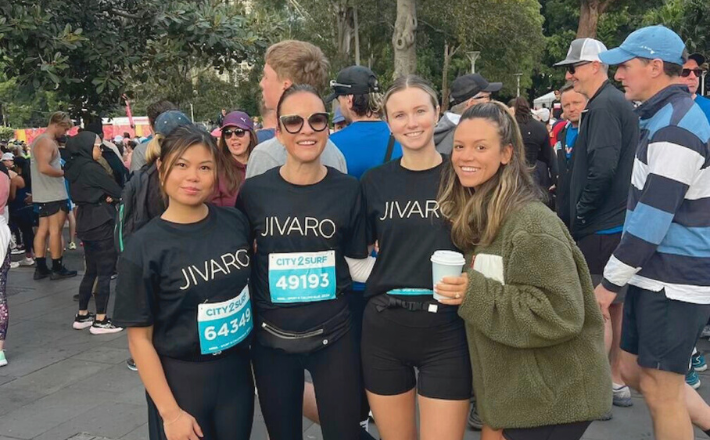 Jivaro Hits the Ground Running at City2Surf: Supporting Sydney’s Pediatric Hospitals