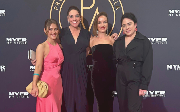 Jivaro Attends the MYER Community Fund Precious Metal Gala: Supporting Children in Need